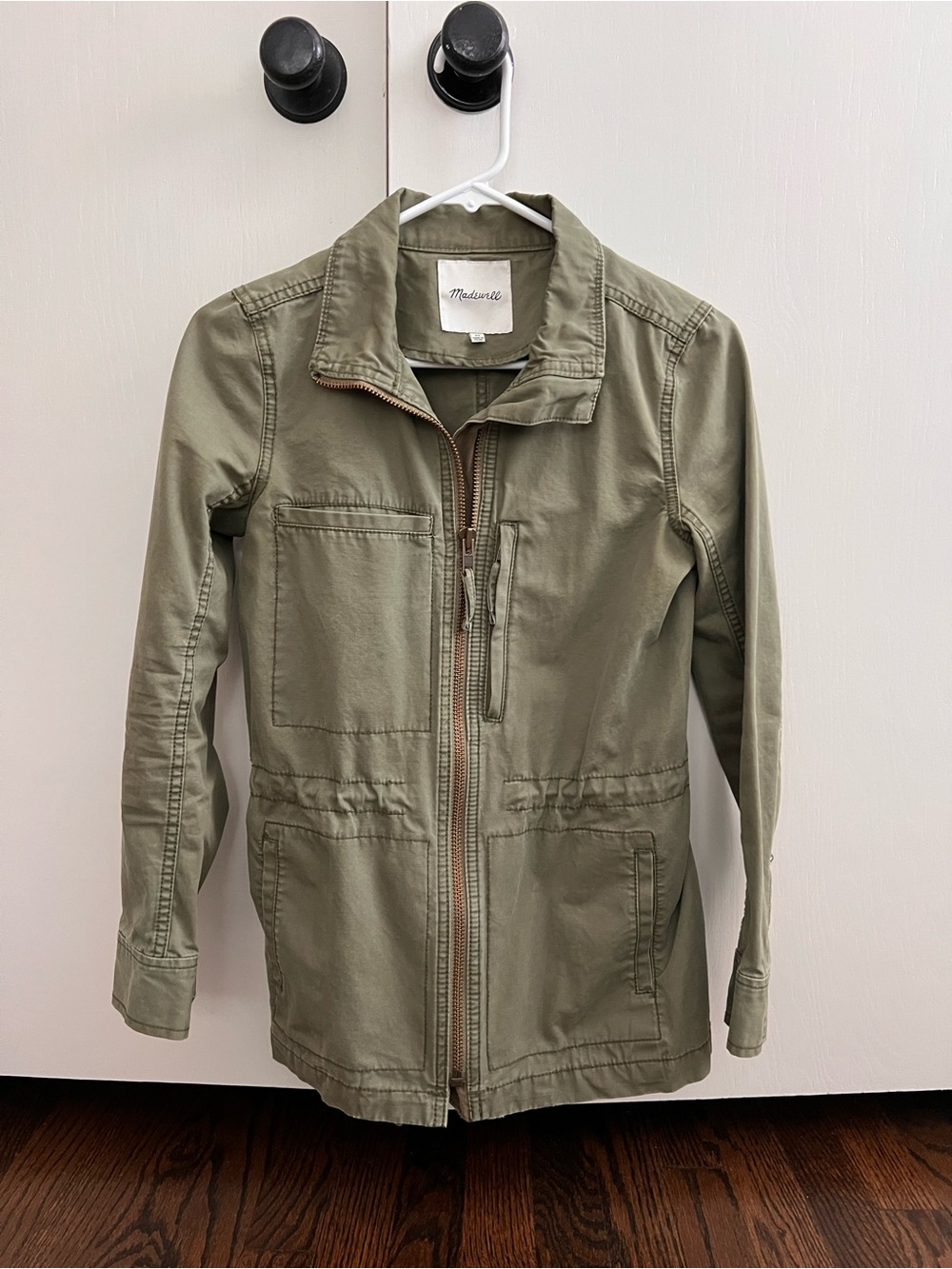 Madewell Olive Green Fleet Utility Jacket